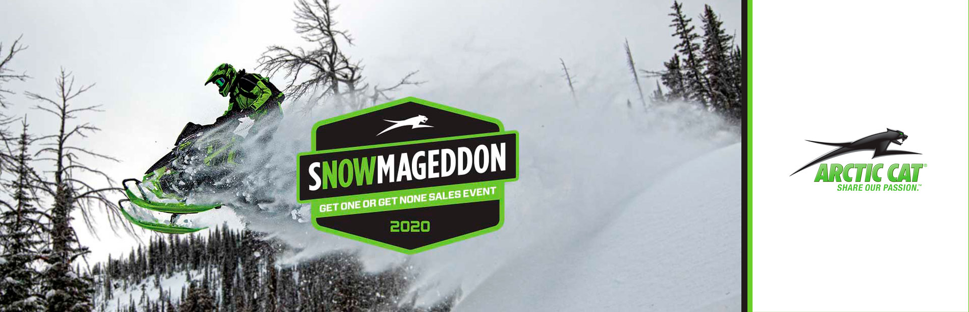 Arctic Cat: Snowmageddon Get One or Get None Sales Event